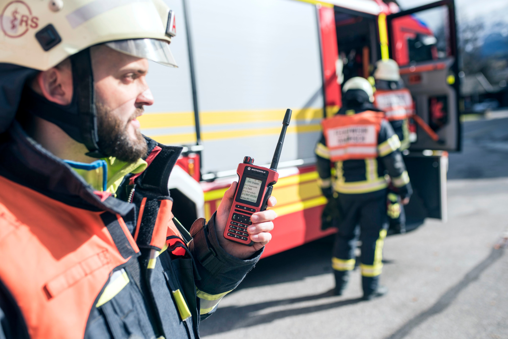 Portofoon gebruik bij kritische communicatie