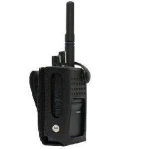 Motorola leren draagtas DP3441/DP3661