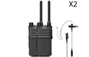 Hytera BP515LF set van 2 portofoons met headset