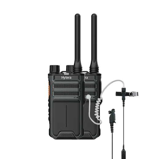 Hytera AP515LF set van 2 inclusief headset PMR446