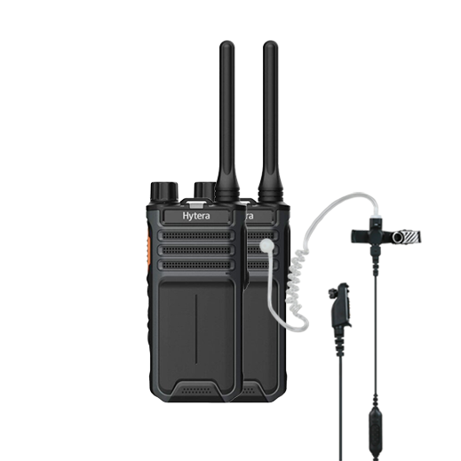 Hytera BP515LF set van 2 met headset PMR446