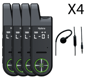 Hytera S1 Mini Set 4 portofoons