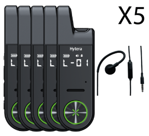 Hytera S1 Mini Set 5 portofoons