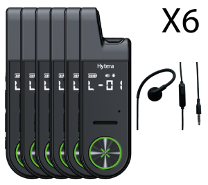 Hytera S1 Mini Set 6 portofoons