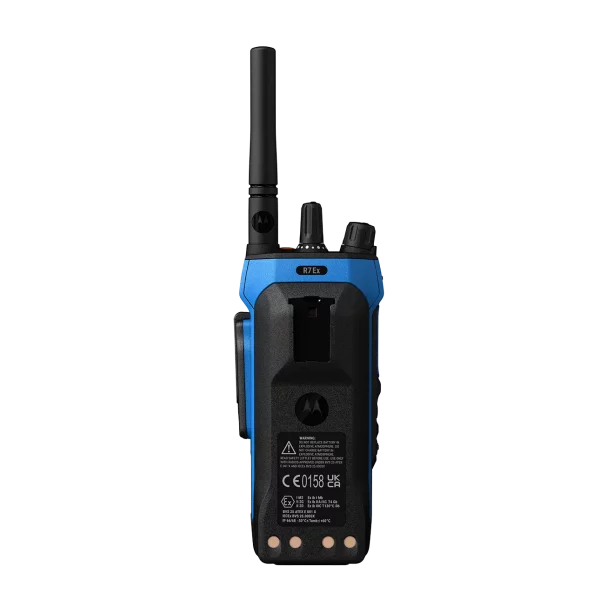 MOTOTRBO R7EX motorola Atex voor petrochemie achterkant