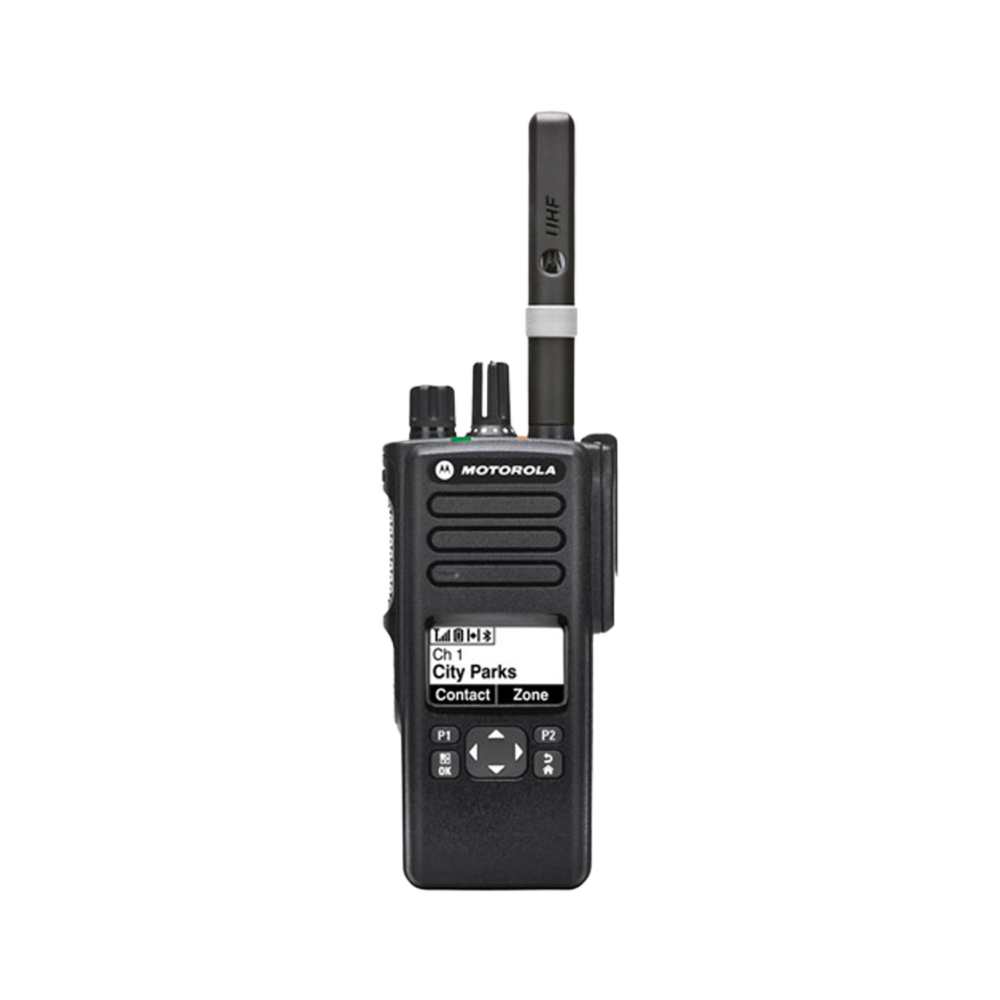 Motorola DP4000e Portofoon UHF Vooraanzicht