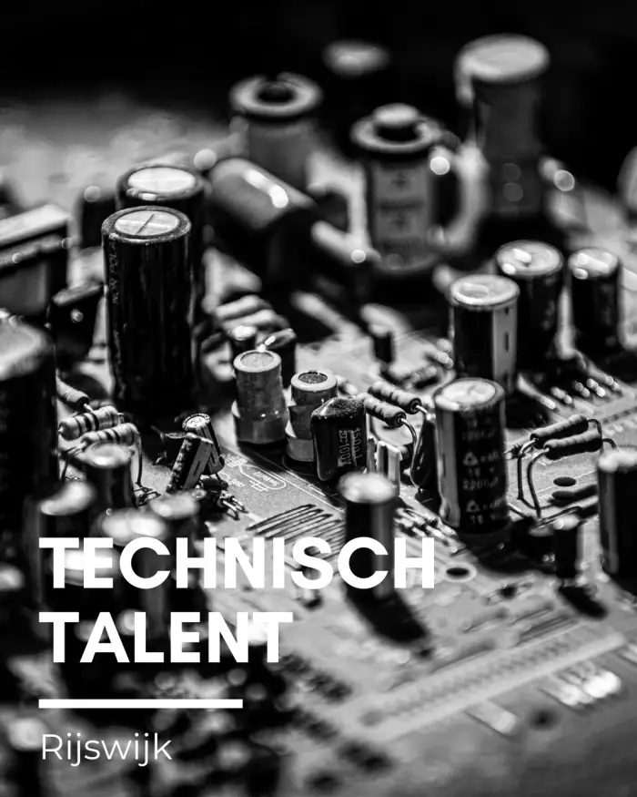 Vacature Technisch Talent